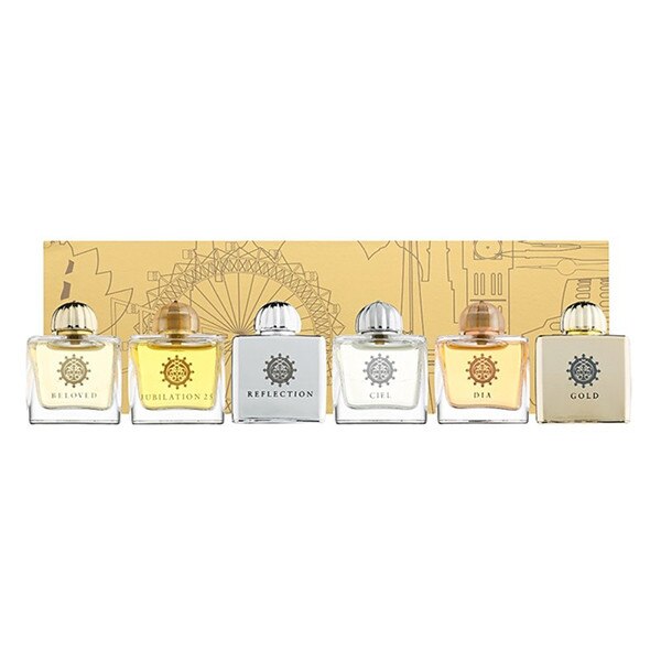Set Amouage Bottles Collection, Femei, 6 x 7,5 ml apa de parfum