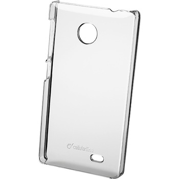 Husa de protectie Cellularline pentru Nokia X, Transparent Husa de protectie Cellularline pentru Nokia X, Transparent