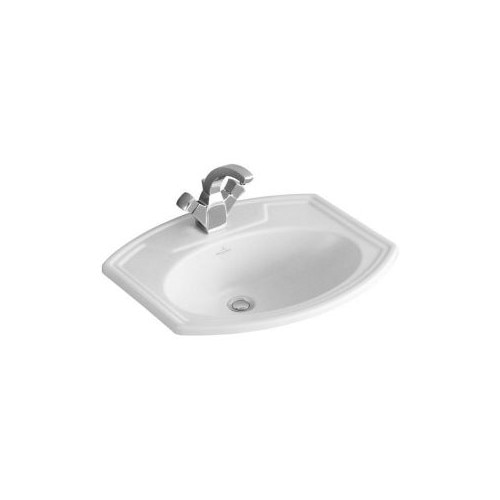 Lavoar incastrat Century, Villeroy&Boch, 600x510mm