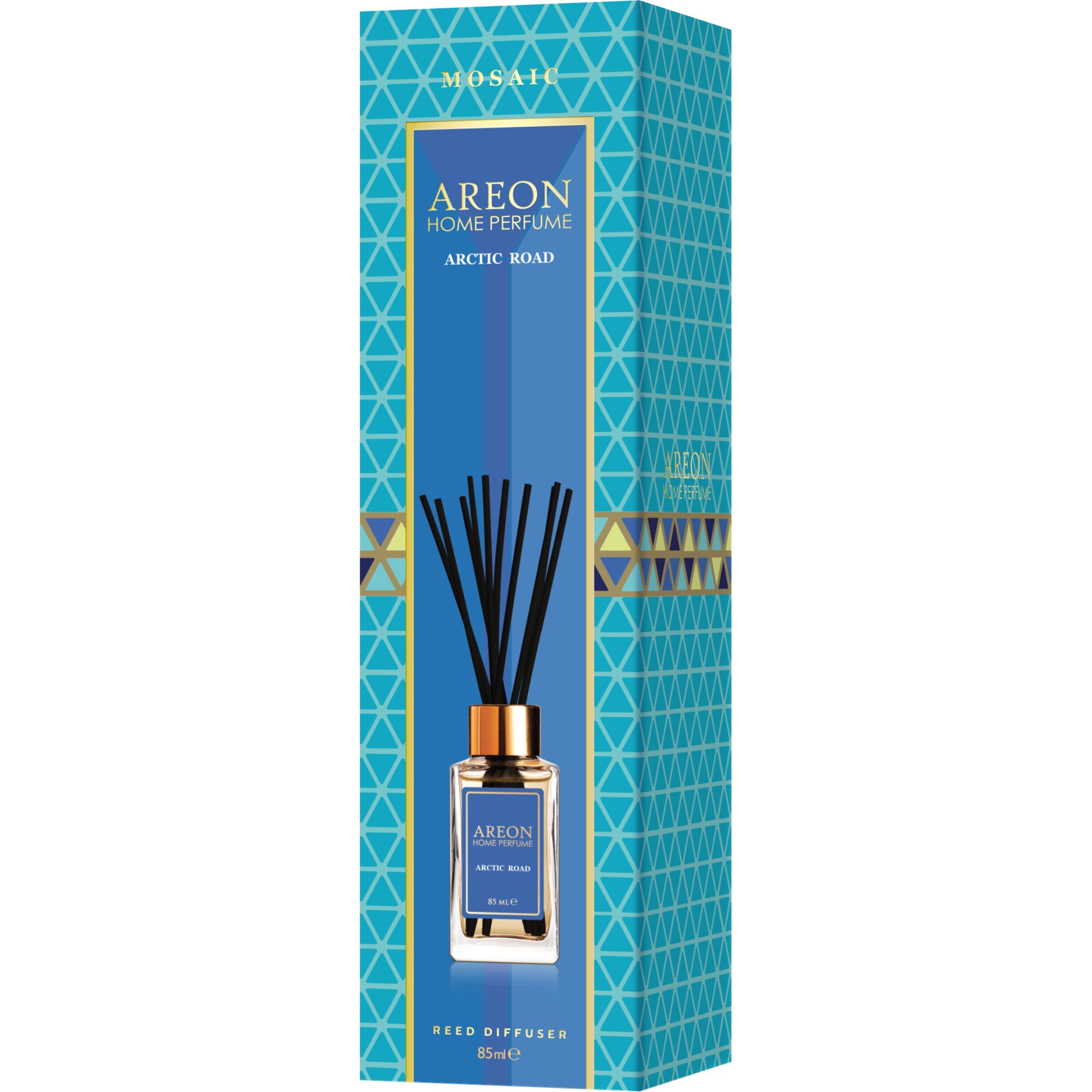 Odorizant cu betisoare Areon Home Perfume 85 ml Arctic Road Mosaic
