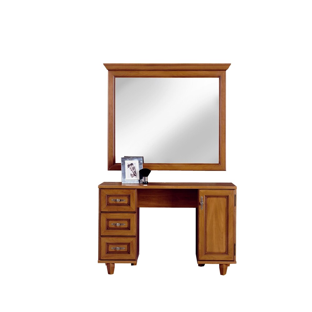 Set Masa de toaleta si Oglinda N.York, Genarom, Mar Inchis, 170 x 114 x 46 cm