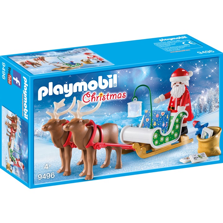 Playmobil Christmas - Sania lui Mos Craciun cu reni