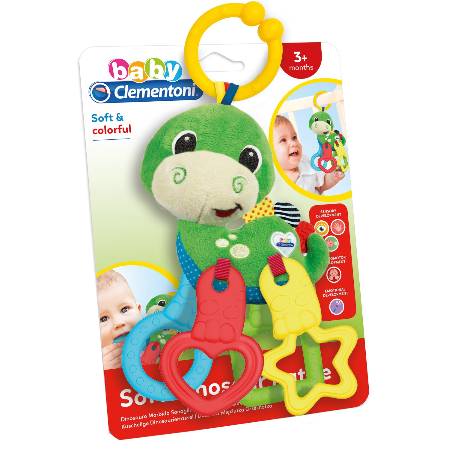 Zornaitoare Baby Clementoni - Dinozaur