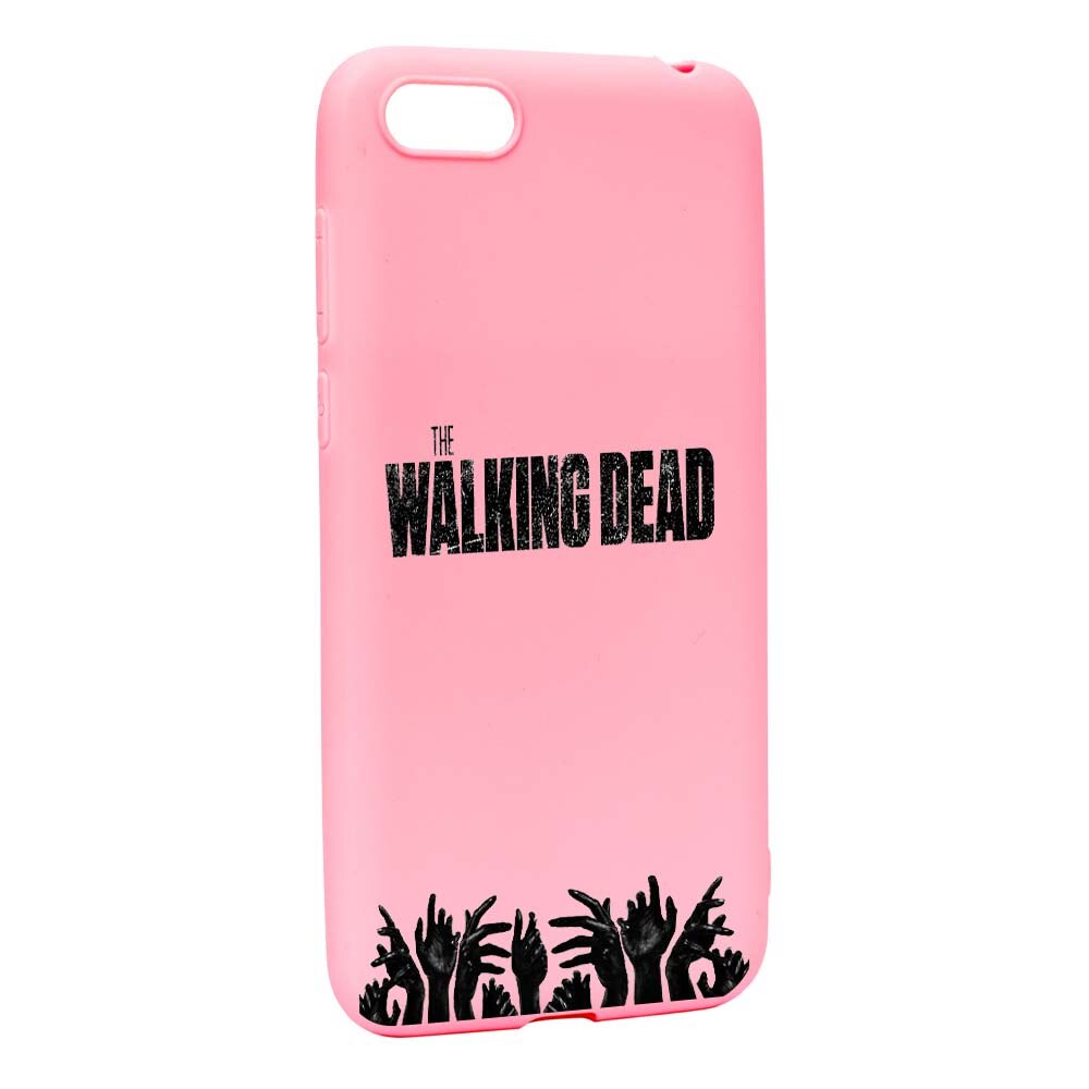 Husa de protectie The Walking Dead pentru Apple iPhone 6 / 6S, rezistenta la uzura, anti-alunecare, din silicon Premium, P301