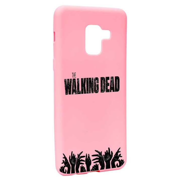 Защитен калъф The Walking Dead за Samsung Galaxy A5 2018 Устойчив на износване противоплъзгащ премиум силикон P301