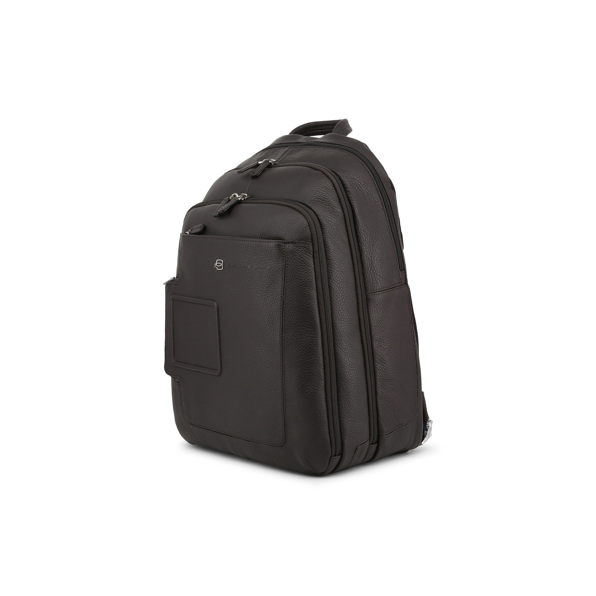 PIQUADRO CA1813VI Backpack – Synthetic Leather, Padded Shoulder Straps, Organized Compartments, Trolley Strap