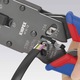 Cleste pentru sertizat mufe RJ 10/11/12/45, KNIPEX, 200 mm