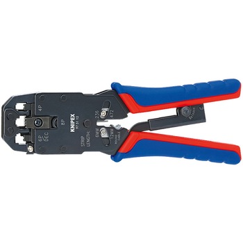 Cleste pentru sertizat mufe RJ 10/11/12/45, KNIPEX, 200 mm Cleste pentru sertizat mufe RJ 10/11/12/45, KNIPEX, 200 mm