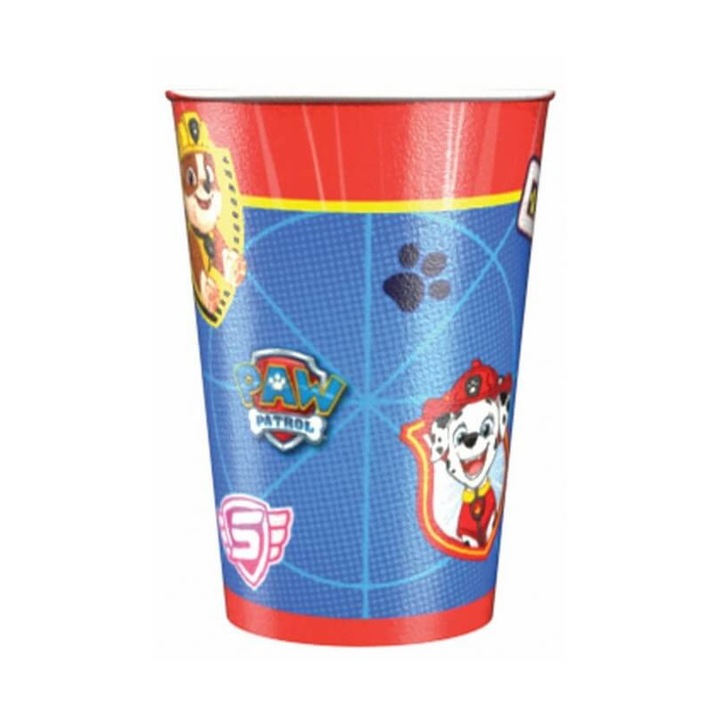 Хартиени чаши, цветни 8 броя 250мл