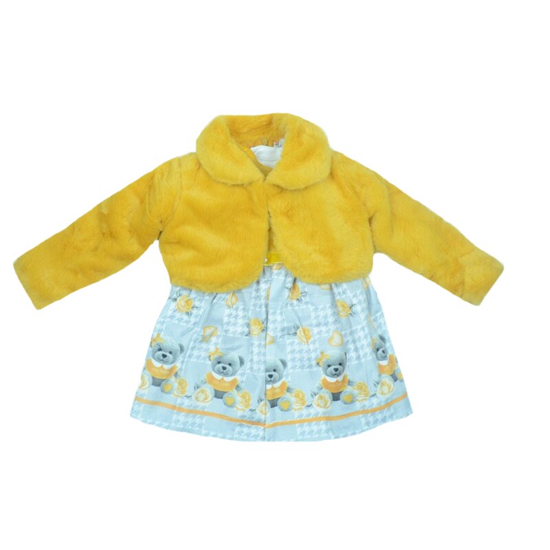 Compleu 3 piese fetite Happy House HH211-1, Multicolor