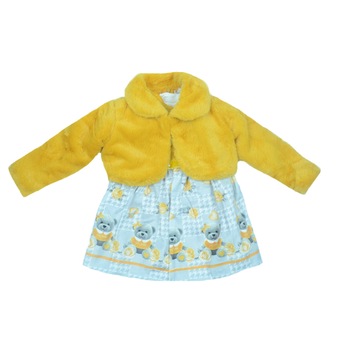 Compleu 3 piese fetite Happy House HH211-1, Multicolor Compleu 3 piese fetite Happy House HH211-1, Multicolor