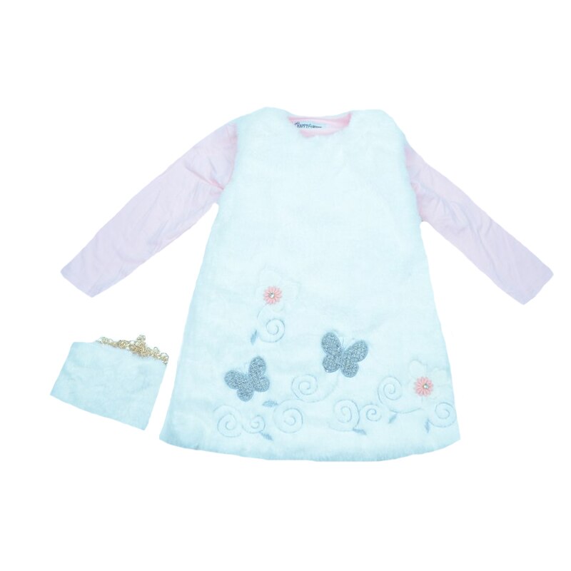 Compleu 3 piese fetite Happy House HH187, Multicolor