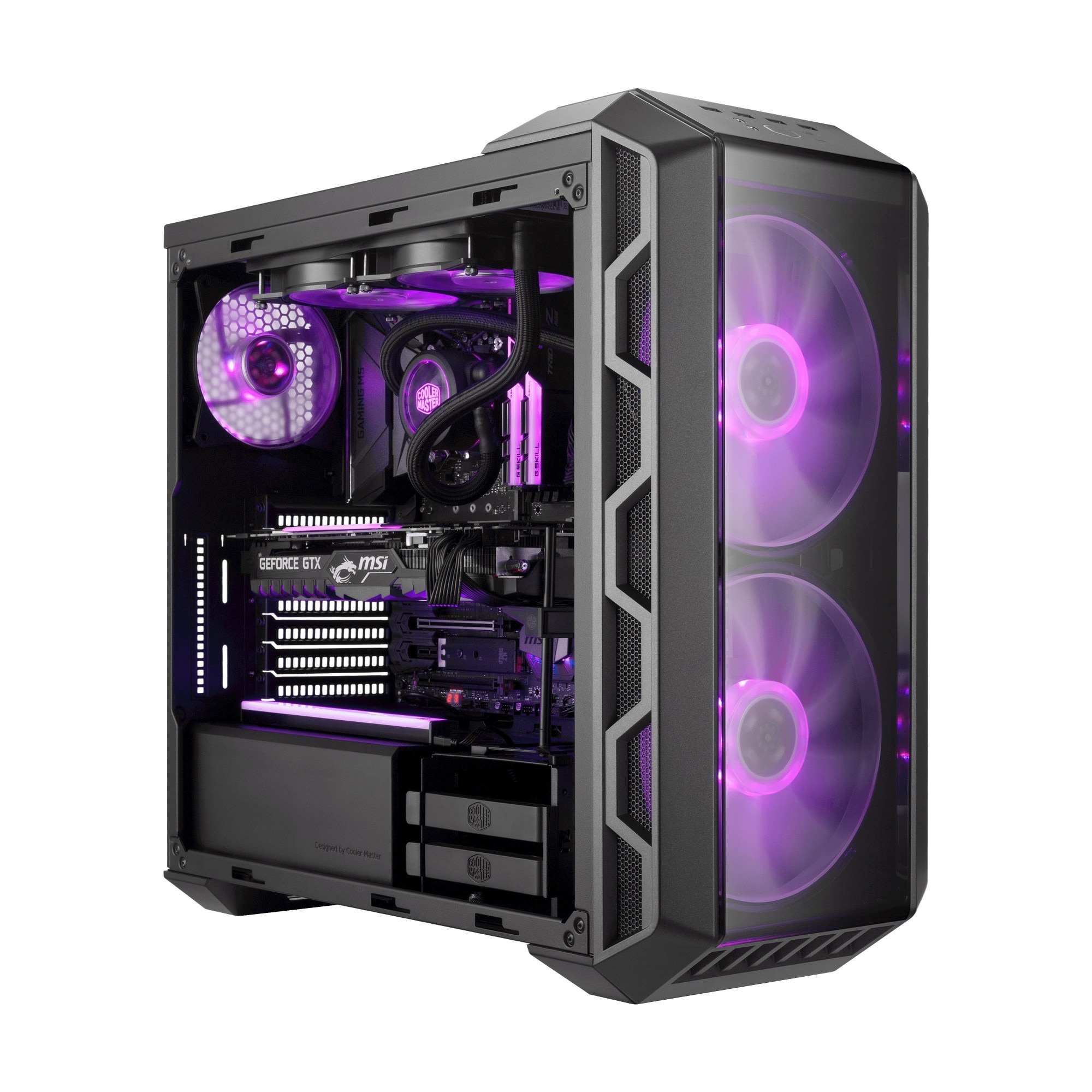 Carcasa COOLER MASTER Middle-Tower ATX - MCM-H500-IGNN-S00