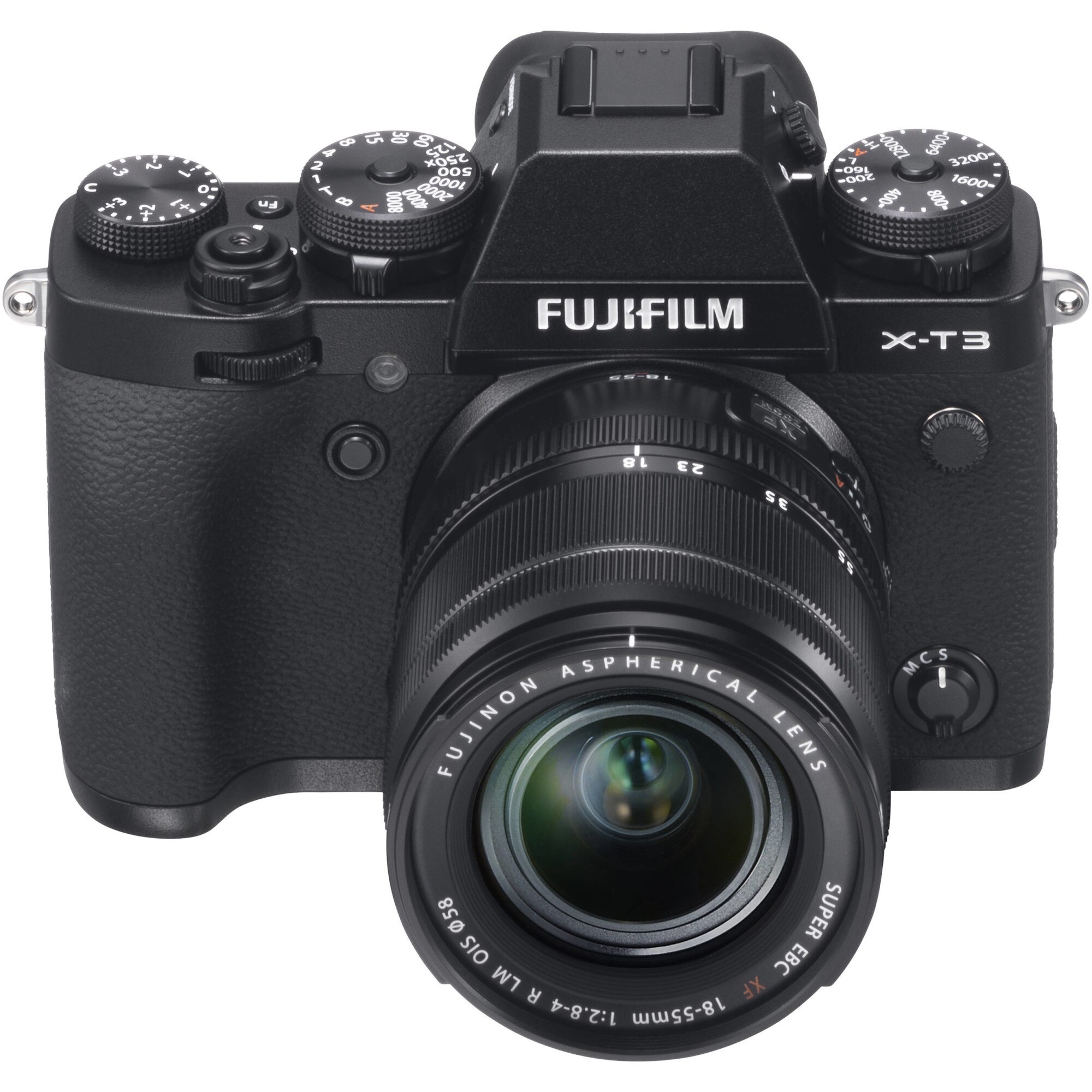 Aparat foto Mirrorless Fujifilm X-T3, 26 MP, 4K, Negru + Obiectiv