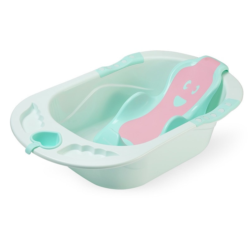 Cadita ergonomica cu suport detasabil Little Mom Sunny Green