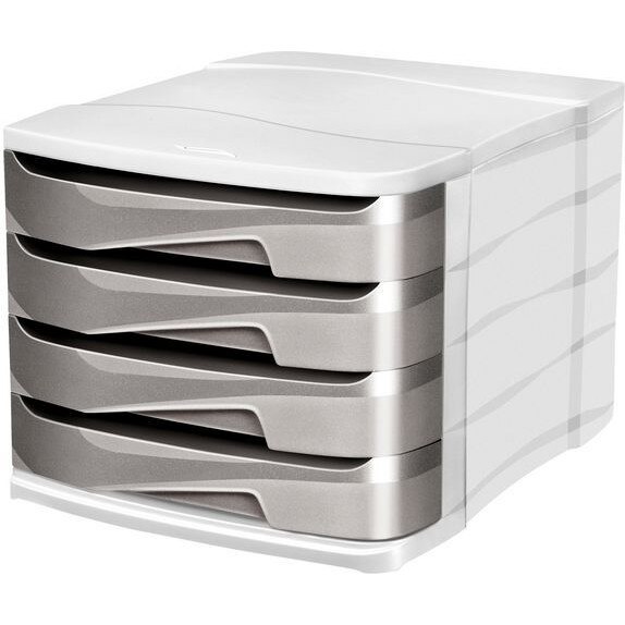 Suport metalic cu 4 sertare pentru documente