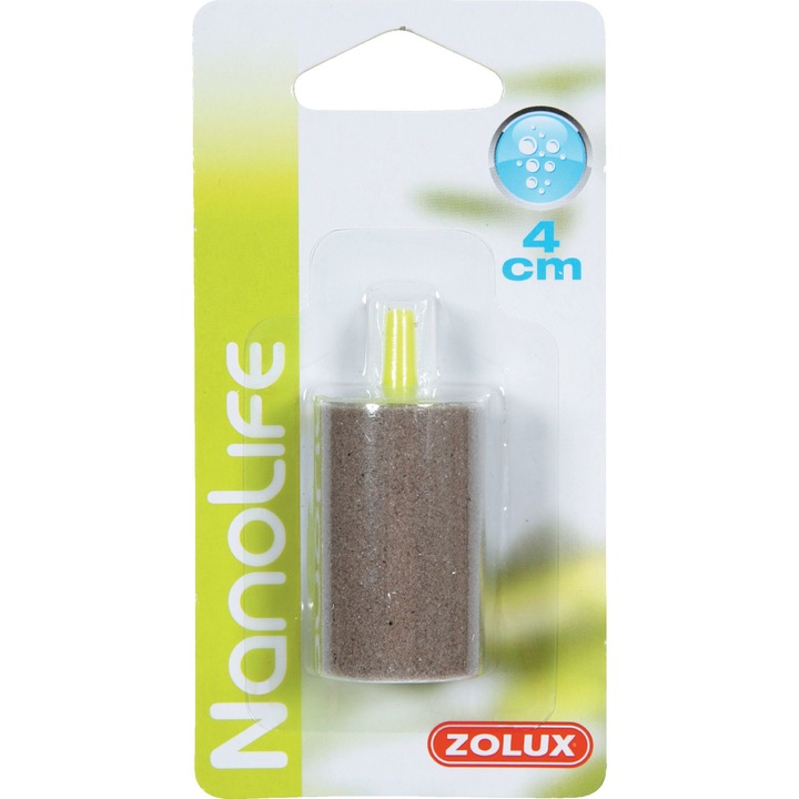 Cilindru, Zolux, 4 cm, Maro/Galben