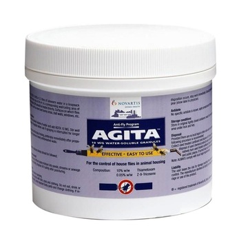 Insecticid AGITA 10WG pentru combaterea mustelor 400 g Insecticid AGITA 10WG pentru combaterea mustelor 400 g