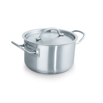Cratita inox cu fund stratificat cu capac, capacitate 4L,Ø20cm Cratita inox cu fund stratificat cu capac, capacitate 4L,Ø20cm