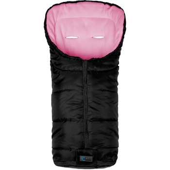 Sac de iarna pentru carucior Active Collection, Altabebe, Negru/Roz Sac de iarna pentru carucior Active Collection, Altabebe, Negru/Roz