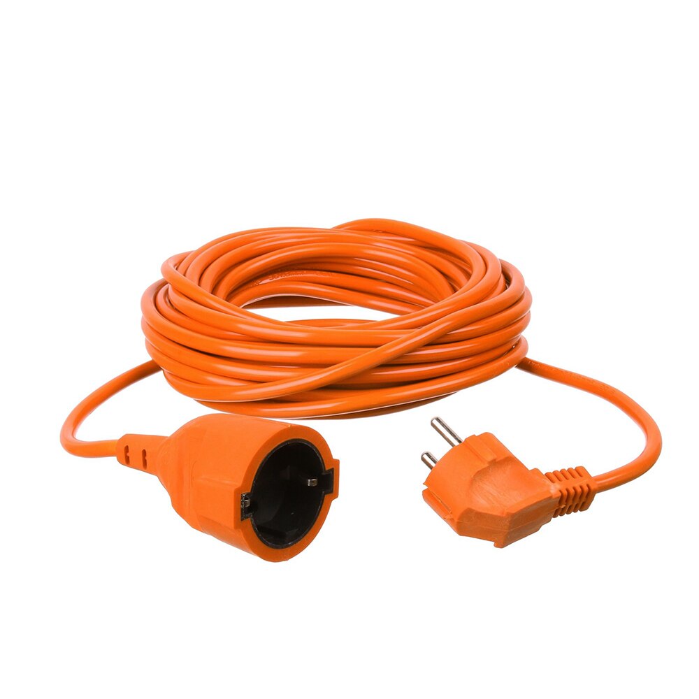 Prelungitor cu fir AgroPro, IP20, 3x1 mmp, 2300W, 10m, portocaliu