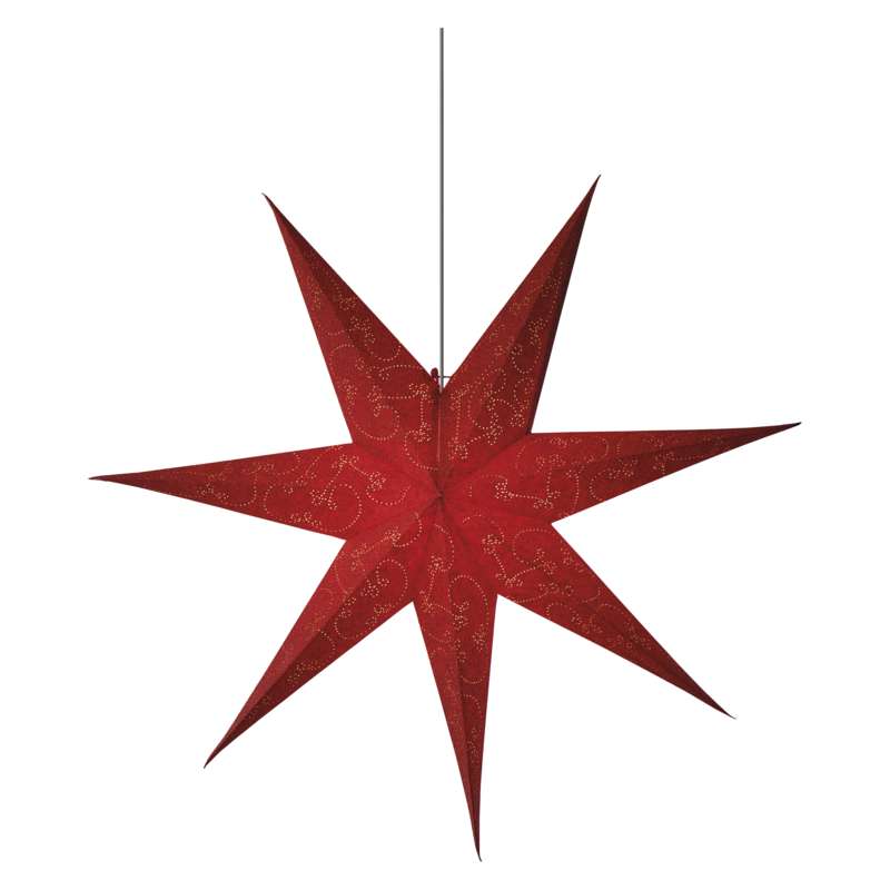 Decoratiune Craciun, Stea, Rosie, Emos ZY 2249, 1xE14, IP20