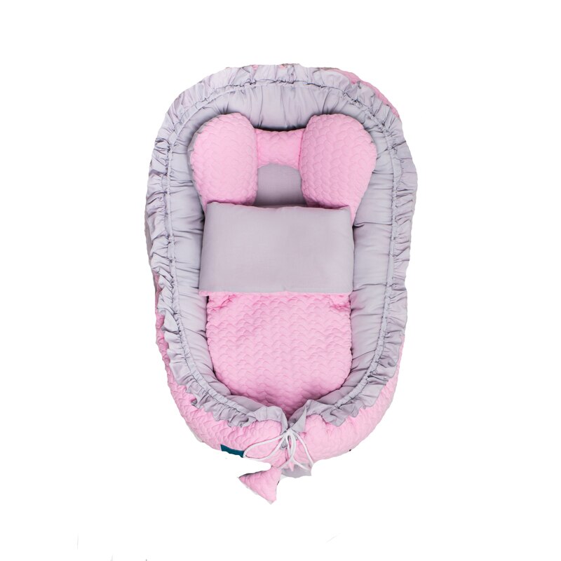 Cuib pentru bebelusi 75 x 45 x 10 cm Belisima P01-815, Multicolor