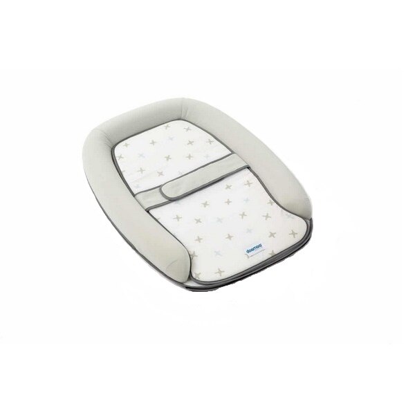 Salteluta de schimb pentru bebe Doomoo Cosy Care, Gri, 70x50cm