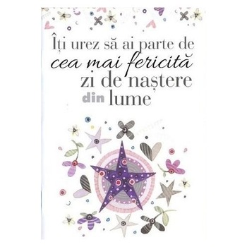 Iti urez sa ai parte de cea mai fericita zi de nastere din lume - Helen Exley Iti urez sa ai parte de cea mai fericita zi de nastere din lume - Helen Exley