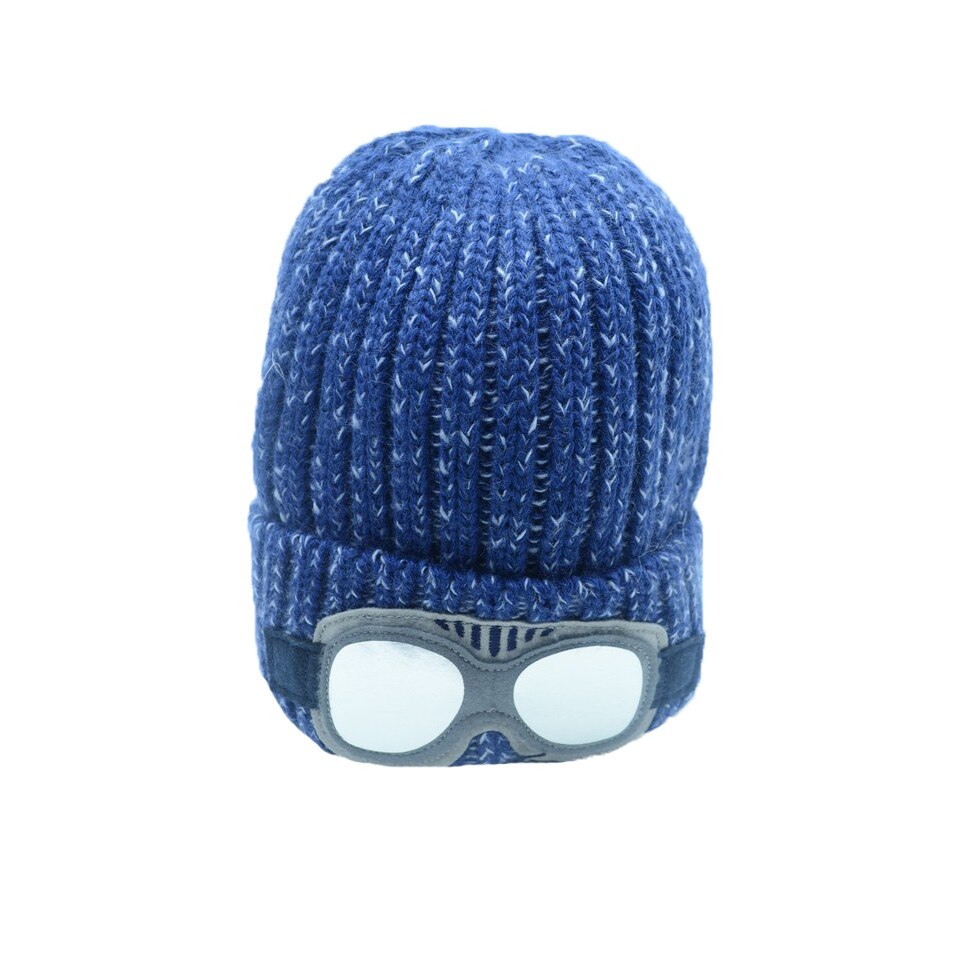 Caciula pentru baieti Ambra CAB-01, Albastru, Universal