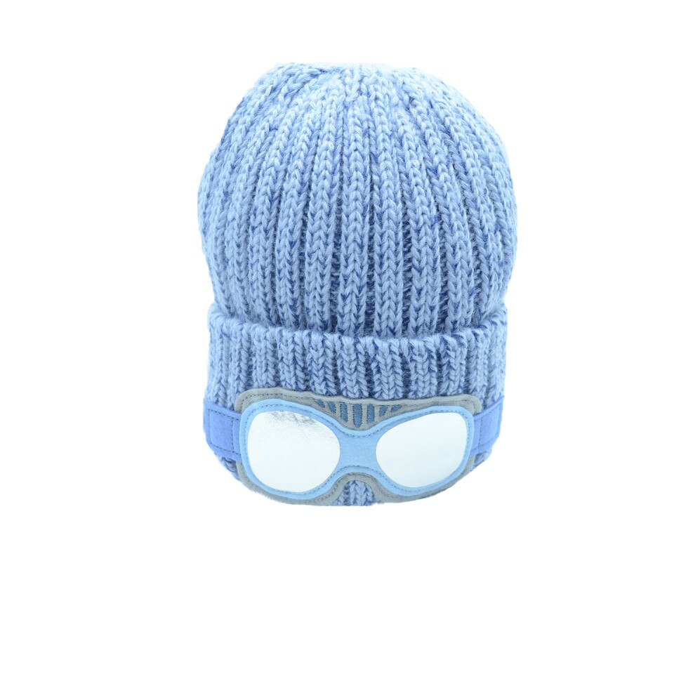 Caciula pentru baieti Ambra CAB-02, Albastru, Universal