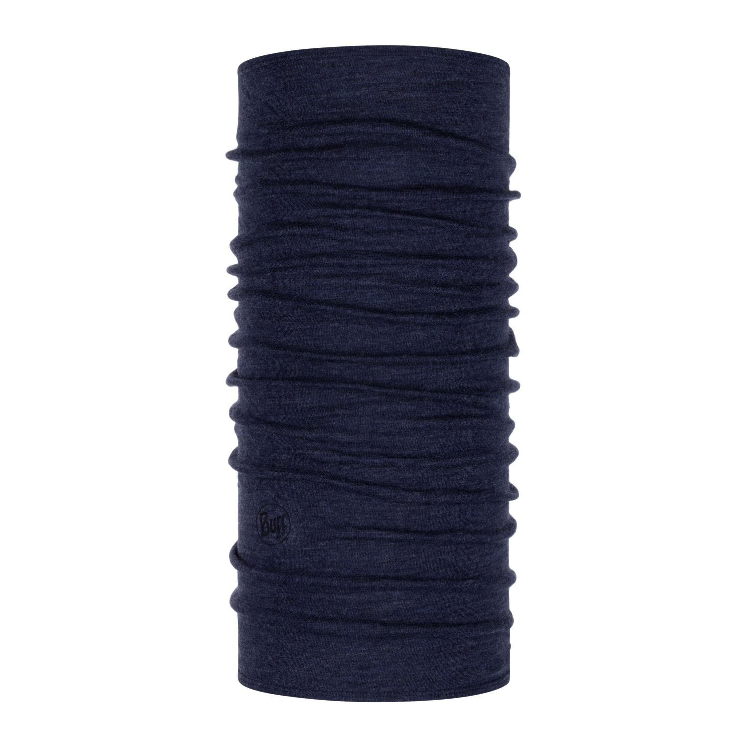 Bandana Buff midweight wool night blue melange