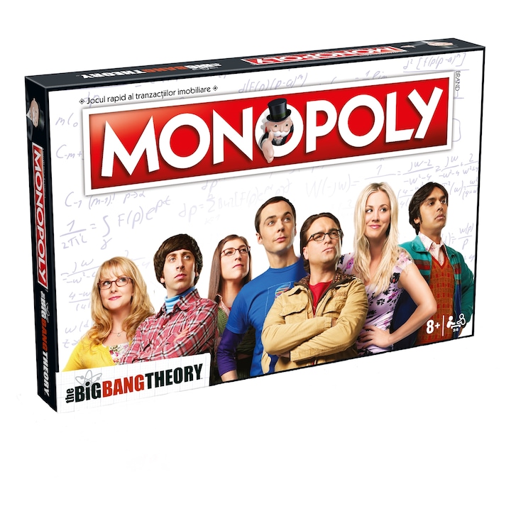 Joc Monopoly - The Big Bang Theory, limba romana