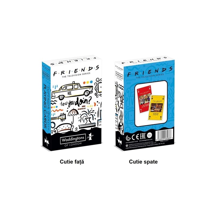 Carti de joc Waddingtons - Friends