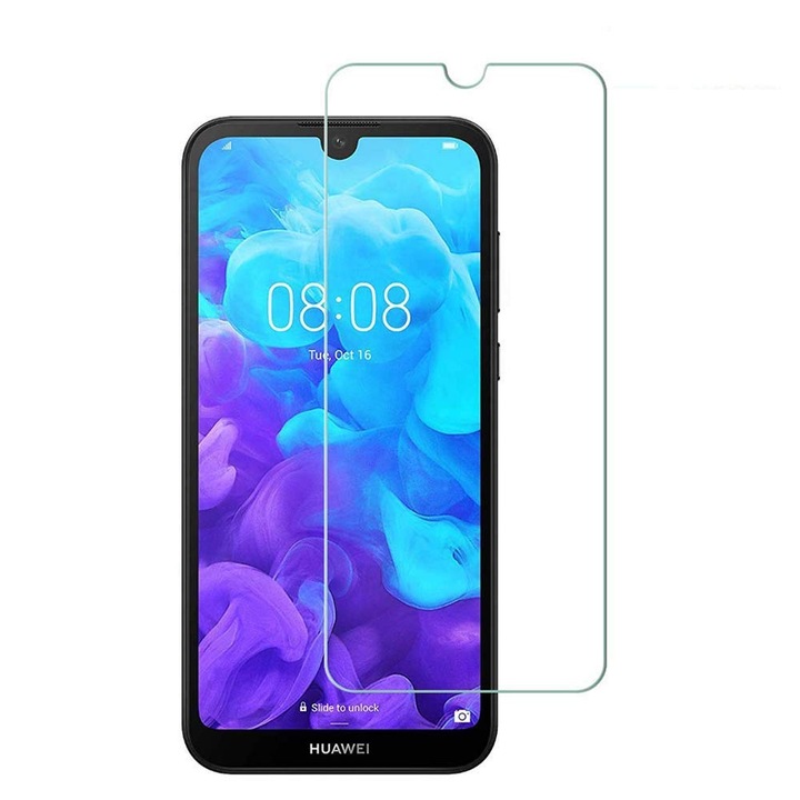 Стъклен протектор Tempered Glass за Huawei Y5 2019, Прозрачен