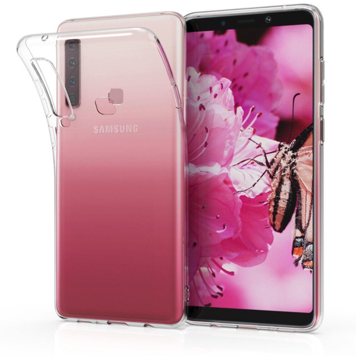 Ултра тънък силиконов Jelly кейс 0,3мм за Samsung A920 Galaxy A9 2018, Прозрачен