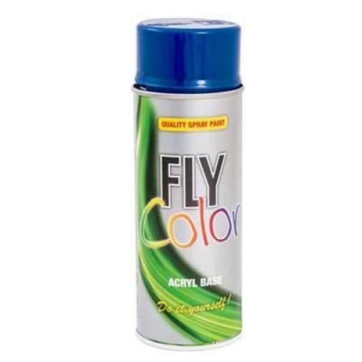 Fly Color dekoratív spray festék, enciánkék, RAL 5010, 400ml