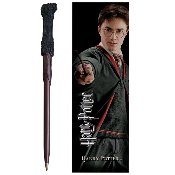 Pix Harry Potter - Harry Potter Bagheta magica + semn de carte