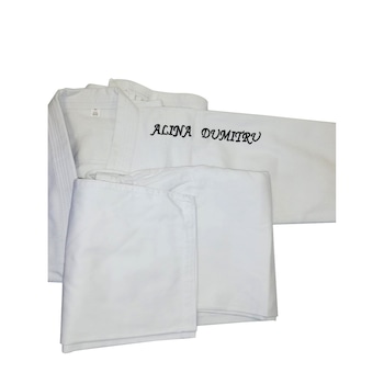 Kimono judo Alina Dumitru by ARMURA, 160 cm, Alb Kimono judo Alina Dumitru by ARMURA, 160 cm, Alb