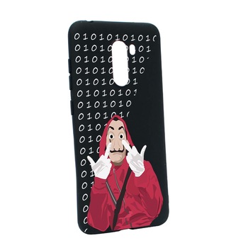 Husa de protectie La Casa de Papel pentru Xiaomi PocoPhone F1, rezistenta la uzura, anti-alunecare, din silicon Premium, B297 Husa de protectie La Casa de Papel pentru Xiaomi PocoPhone F1, rezistenta la uzura, anti-alunecare, din silicon Premium, B297