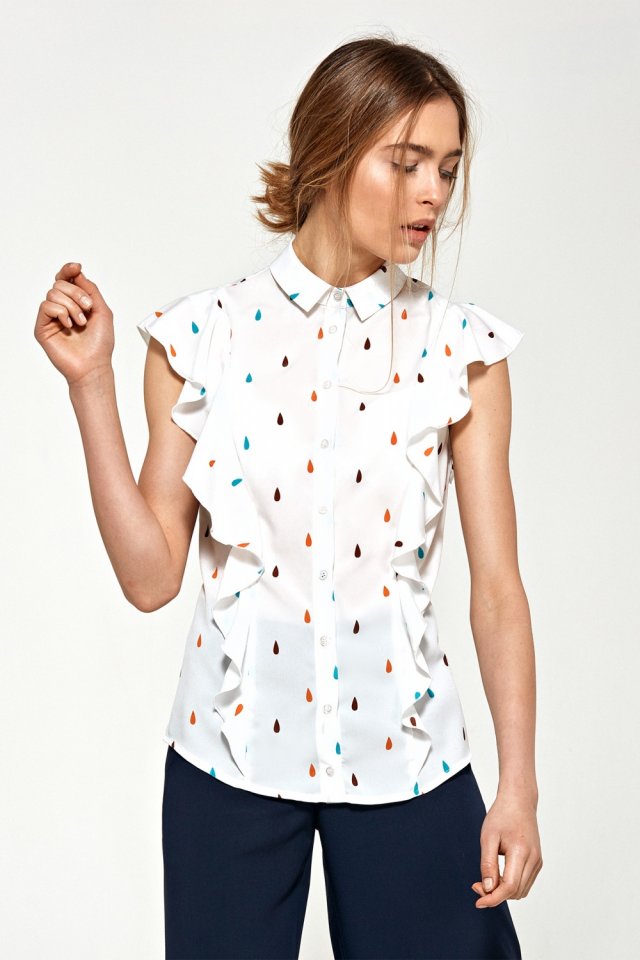 Camaşa de dama model 118798 Nife, Alb, 44