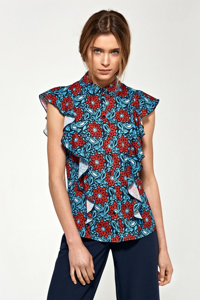 Camaşa de dama model 123053 Nife, Albastru, 44