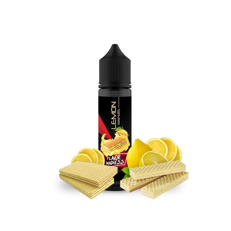 Lichid Flavor Madness - Lemon Wafers ,50ml ,0mg/ml
