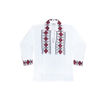 Bluza tip ie, baieti, Alb-Rosu, dae5111, 12 ani Bluza tip ie, baieti, Alb-Rosu, dae5111, 12 ani