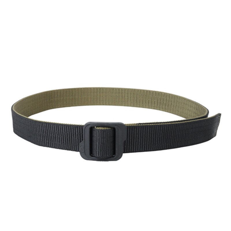 Curea cu 2 fete,Reversibila, negru/verde,110 cm