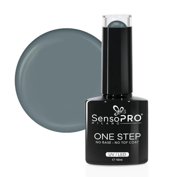 Oja Semipermanenta SensoPRO One Step 10ml culoare Gri - 032 Mysterious Grey