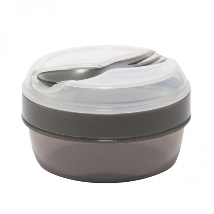 Rekeszes rakott Carl Oscar N'Ice Cup™ hűtőkoronggal, 0,3 l, szürke színű