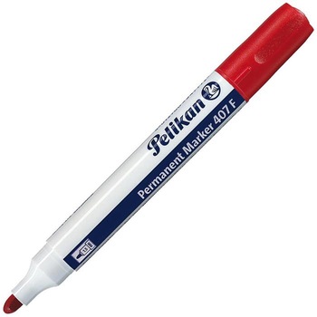 Marker permanent 407F Pelikan, Rosu Marker permanent 407F Pelikan, Rosu