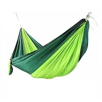 Hamac Action One din material parasuta 270x140 cm verde