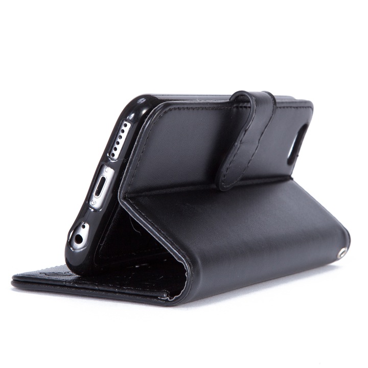 Кожен калъф Special HTC ONE M9, Черен (италианска кожа)